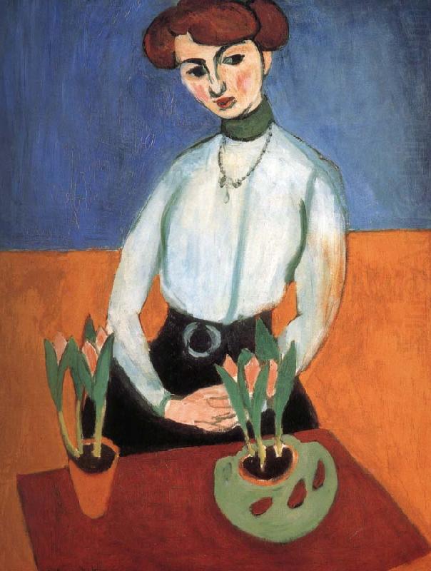 Girls and tulip, Henri Matisse